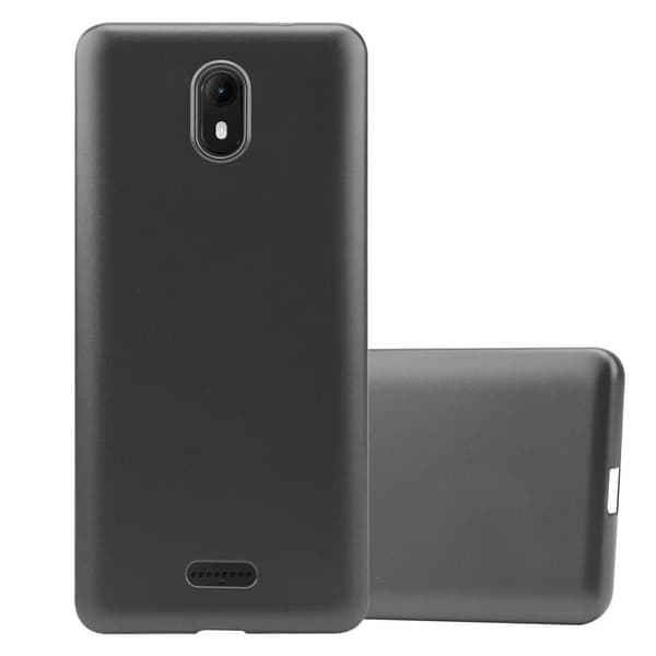 WIKO VIEW GO Cover Etui Case () METALLISK GRÅ