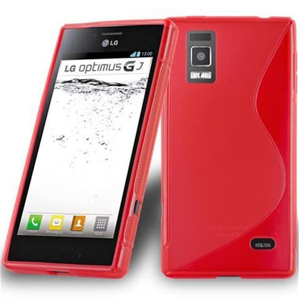 LG OPTIMUS GJ Suojakuori Suojakotelo joustavasta TPU-silikonista S-Line-muotoilussa