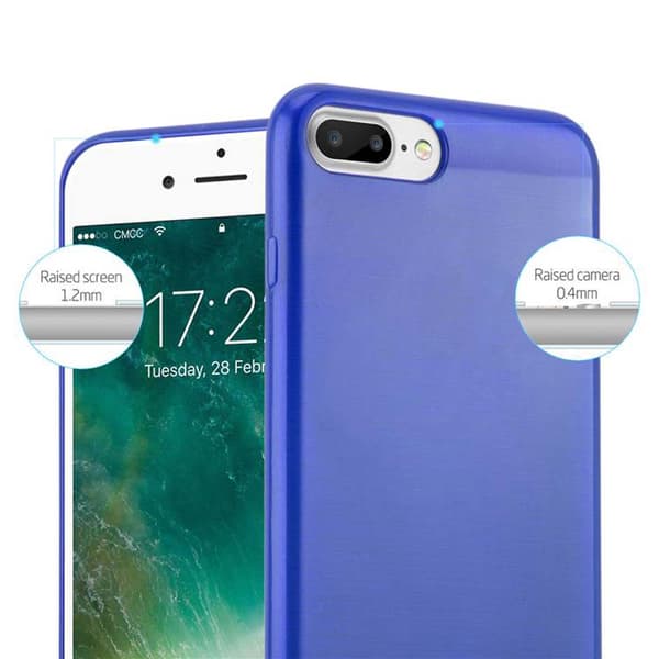 iPhone 7 PLUS / 7S PLUS / 8 PLUS Skal Fodral Case Cover Skyddsfodral Fodral Mobilskydd av flexibelt TPU-silikon