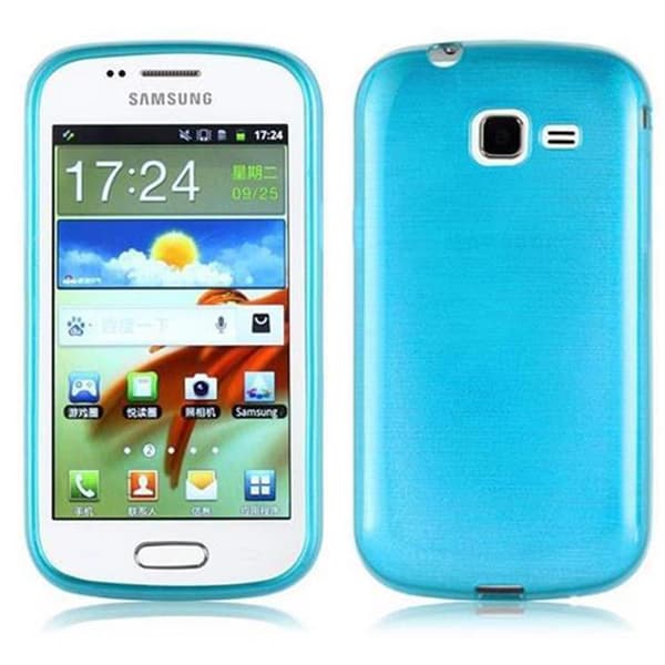 Samsung Galaxy TREND Skal Fodral Case Cover Skyddsfodral Fodral Mobilskydd av flexibelt TPU-silikon