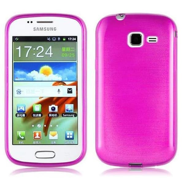 Samsung Galaxy TREND Skal Fodral Case Cover Skyddsfodral Fodral Mobilskydd av flexibelt TPU-silikon
