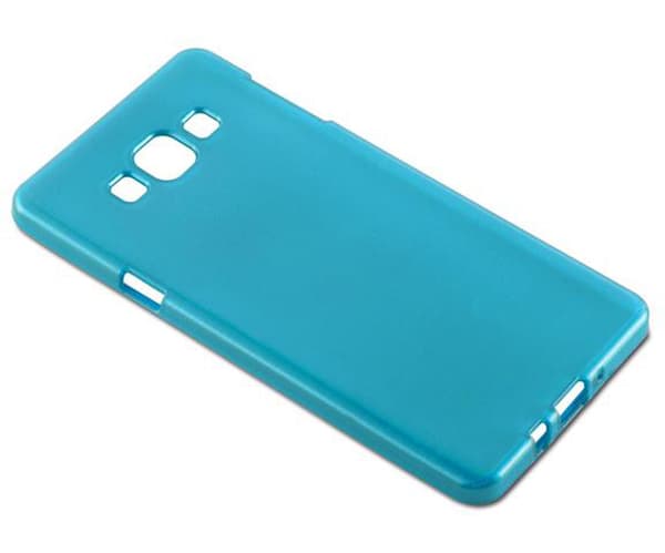 Samsung Galaxy A7 2015 Suojakuori Suojakotelo joustavasta TPU-silikonista harjatulla muotoilulla