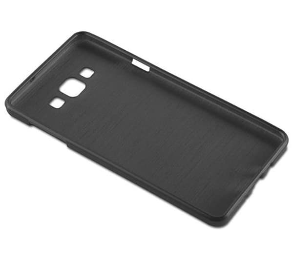 Samsung Galaxy A7 2015 Suojakuori Suojakotelo joustavasta TPU-silikonista harjatulla muotoilulla