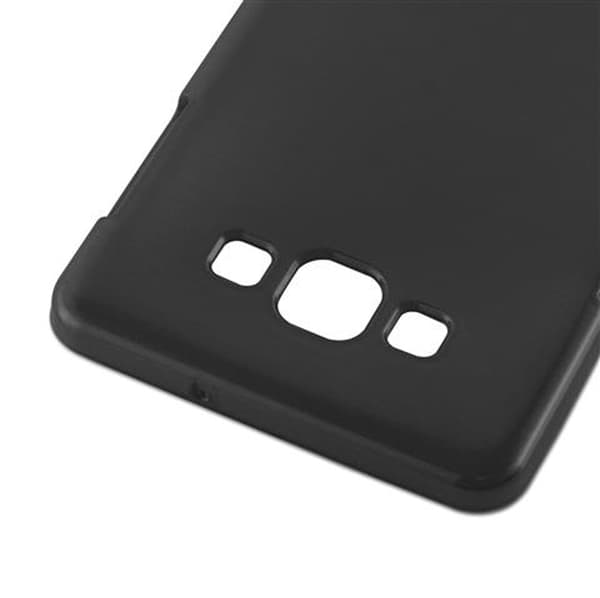 Samsung Galaxy A7 2015 Suojakuori Suojakotelo joustavasta TPU-silikonista harjatulla muotoilulla