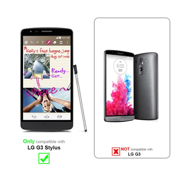 LG G3 STYLUS Skal Fodral Skal Mobilskydd av flexibelt TPU-silikon Case Cover