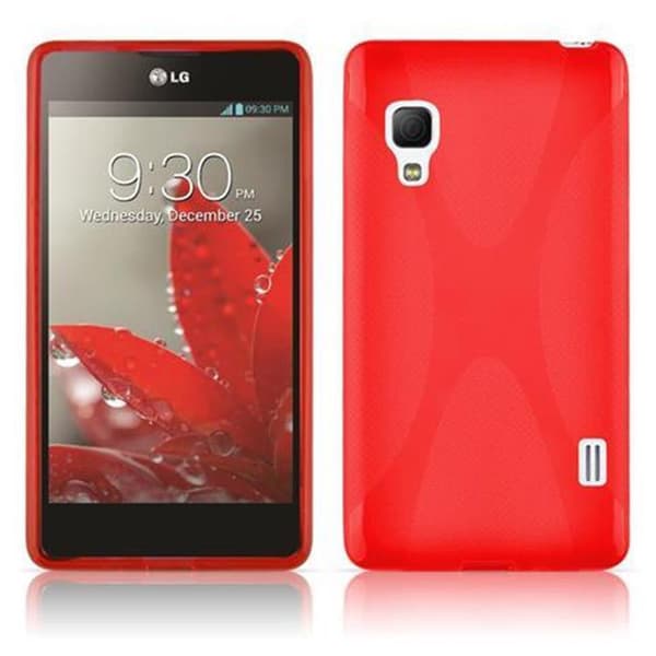 LG L5 II (2. SIM) Suojakuori Suojakotelo joustavasta TPU-silikonista S-Line-muotoilussa