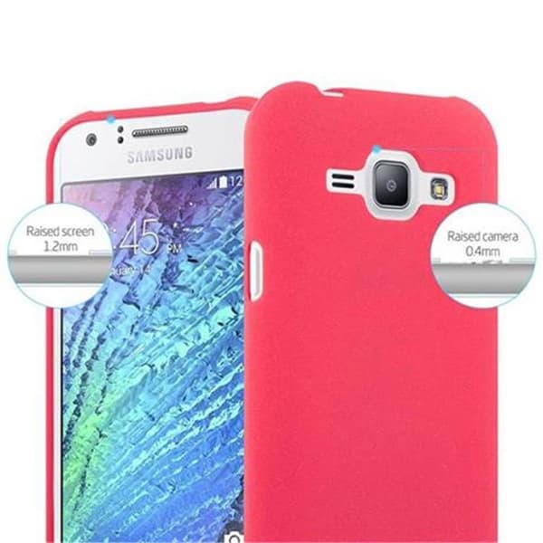 Samsung Galaxy J1 2015 Skal Fodral Mobilskydd av flexibelt TPU-silikon