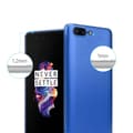 Miniatyrbild 5 av 8: OnePlus 5 Skal Fodral Mobilskydd av flexibelt TPU-silikon