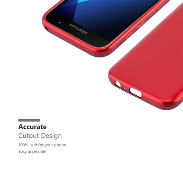 Deksel til Samsung Galaxy A3 2017 Beskyttelsesdeksel laget av fleksibelt TPU-silikon