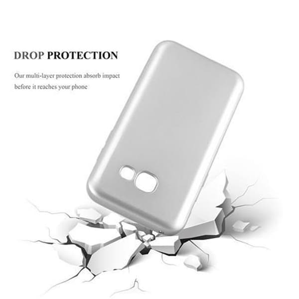 Samsung Galaxy A3 2017 Skal Fodral Mobilskydd av flexibelt TPU-silikon