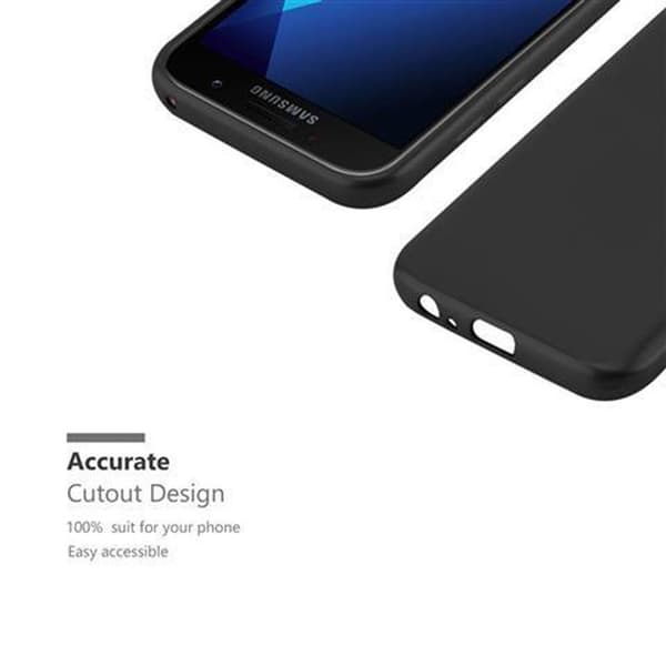 Deksel til Samsung Galaxy A3 2017 Beskyttelsesdeksel laget av fleksibelt TPU-silikon