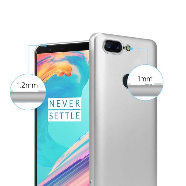 OnePlus 5T Skal Fodral Mobilskydd av flexibelt TPU-silikon