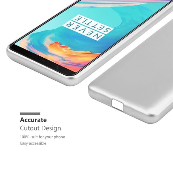 OnePlus 5T Skal Fodral Mobilskydd av flexibelt TPU-silikon