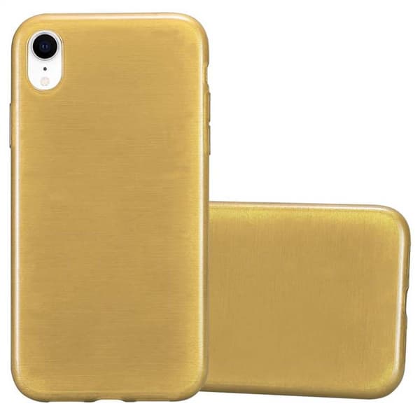 iPhone XR Suojakuori Suojakotelo joustavasta TPU-silikonista harjatulla muotoilulla