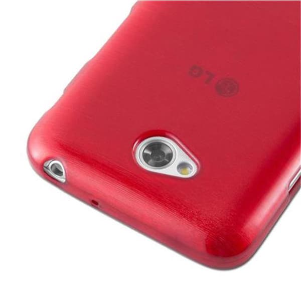 LG L70 (1. SIM) Suojakuori Suojakotelo joustavasta TPU-silikonista harjatulla muotoilulla