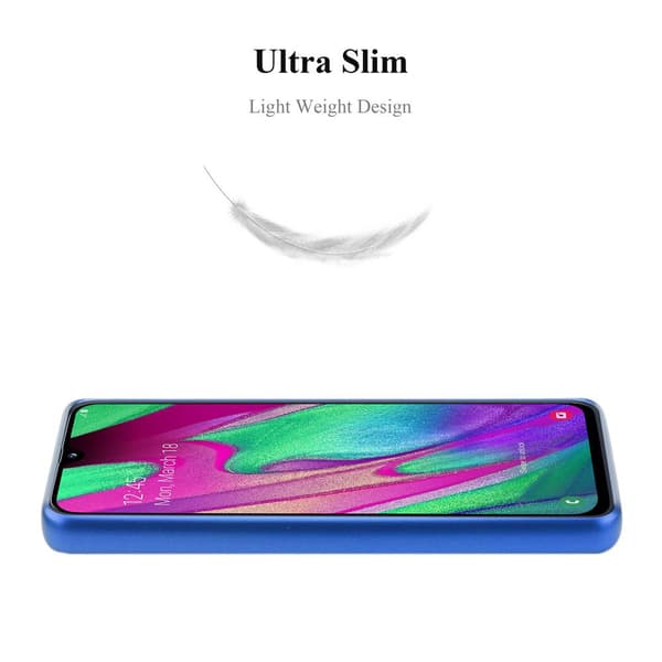 Samsung Galaxy A40 Skal Fodral Mobilskydd av flexibelt TPU-silikon