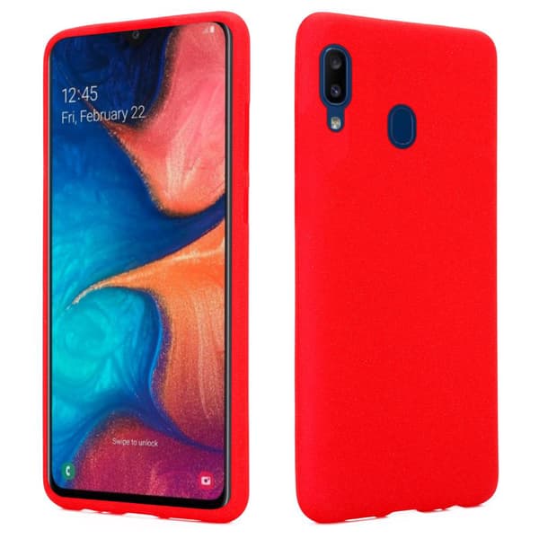 Samsung Galaxy A10e / A20e Skal Fodral Mobilskydd av flexibelt TPU-silikon