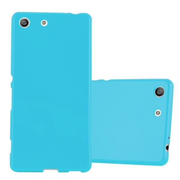 Sony Xperia M5 Suojakuori Suojakotelo Silikoni TPU JELLY VAALEENSININEN