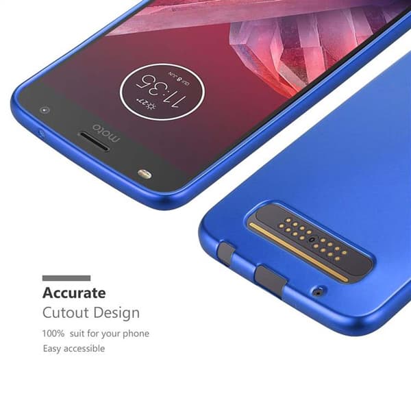 Motorola MOTO Z2 PLAY / Z2 FORCE Suojakuori Kotelo valmistettu joustavasta TPU-silikonista