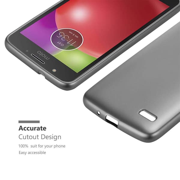 Motorola MOTO E4 Suojakuori Kotelo valmistettu joustavasta TPU-silikonista
