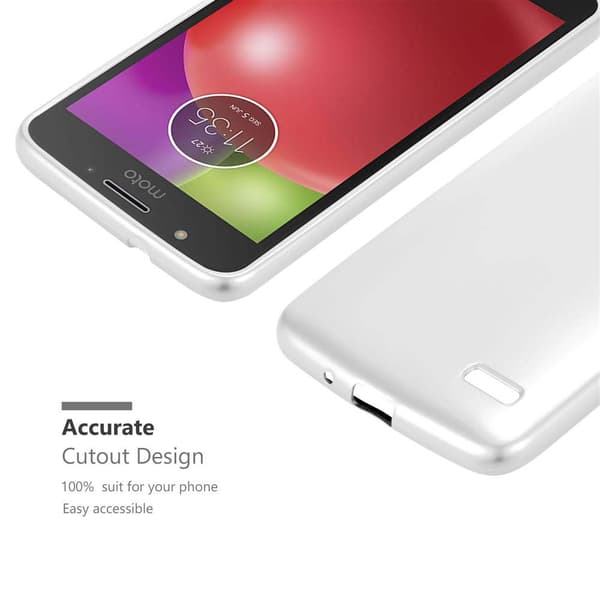 Motorola MOTO E4 Suojakuori Kotelo valmistettu joustavasta TPU-silikonista