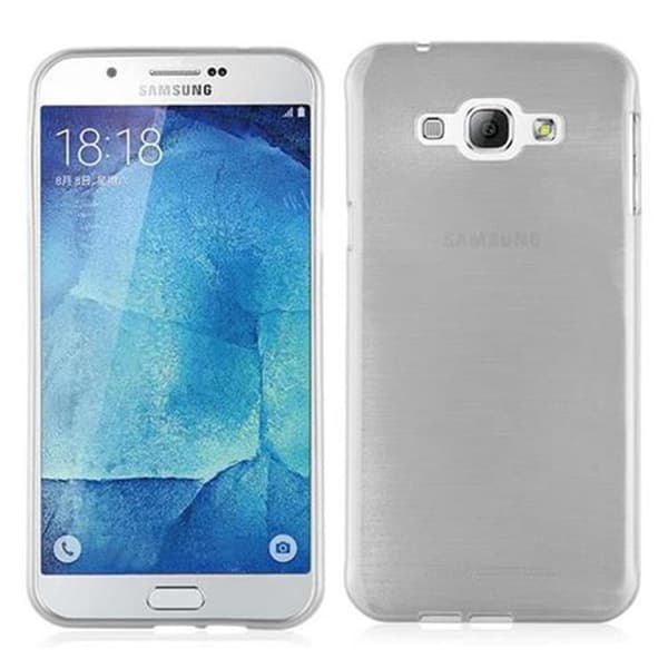 Samsung Galaxy A8 2015 Suojakuori Suojakotelo joustavasta TPU-silikonista harjatulla muotoilulla
