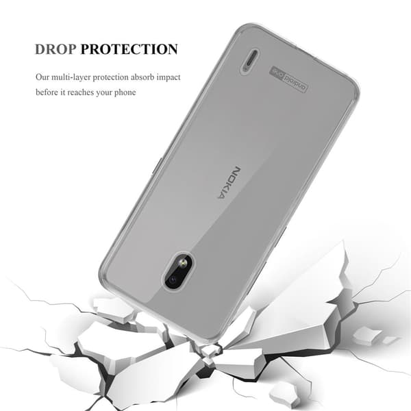 Nokia 2.2 Skal Skal Fodral av flexibelt TPU-silikon Mobilskydd