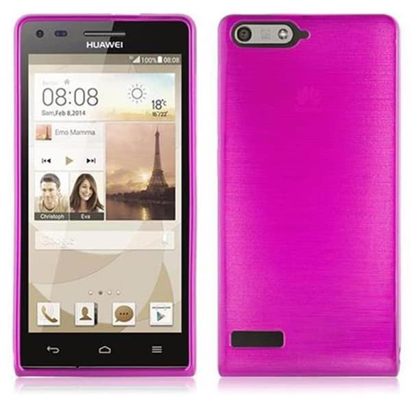 Huawei ASCEND P7 MINI Cover Etui Case () LYSERØD