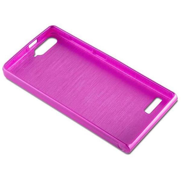 Huawei ASCEND P7 MINI Suojakuori Suojakotelo joustavasta TPU-silikonista harjatulla muotoilulla