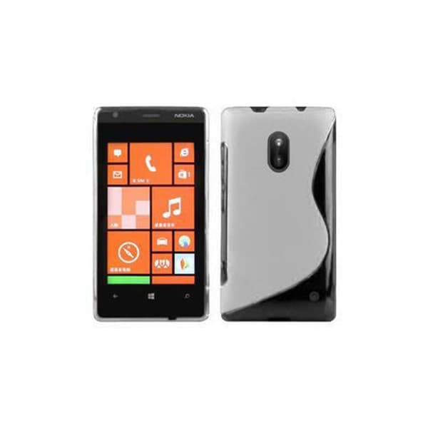 Nokia Lumia 620 Skal Fodral Skal Mobilskydd av flexibelt TPU-silikon Case Cover