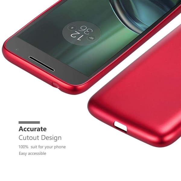 Deksel til Motorola MOTO G4 PLAY Beskyttelsesdeksel laget av fleksibelt TPU-silikon