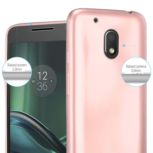 Deksel til Motorola MOTO G4 PLAY Beskyttelsesdeksel laget av fleksibelt TPU-silikon