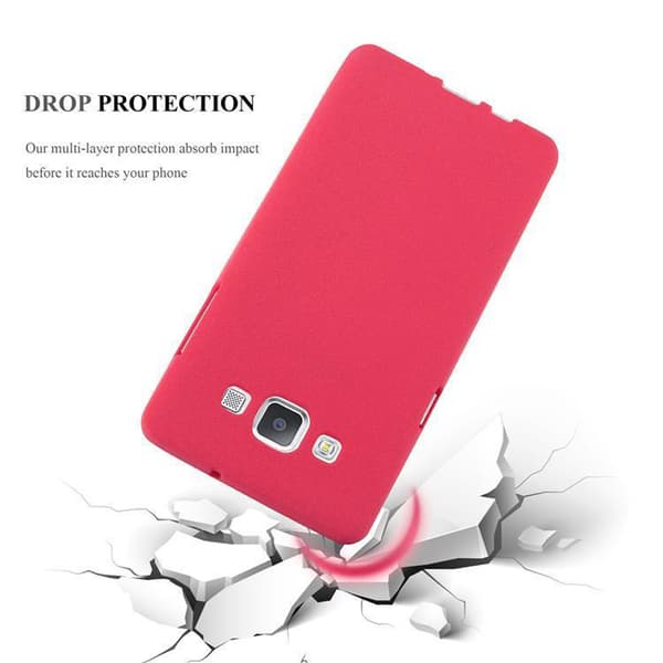 Samsung Galaxy A3 2015 Skal Fodral Mobilskydd av flexibelt TPU-silikon
