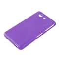Pikkukuva 2 / 4: Sony Xperia Z4 MINI / Z3 PLUS COMPACT Suojakuori Suojakotelo joustavasta TPU-silikonista X-Line-muotoilussa