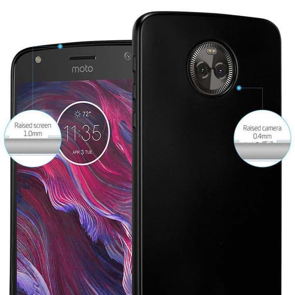 Motorola MOTO X4 Skal Fodral Mobilskydd av flexibelt TPU-silikon