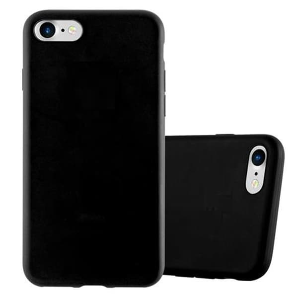 Apple iPhone 7 / 7S / 8 / SE 2020 Suojakuori Suojakotelo CANDY MUSTA