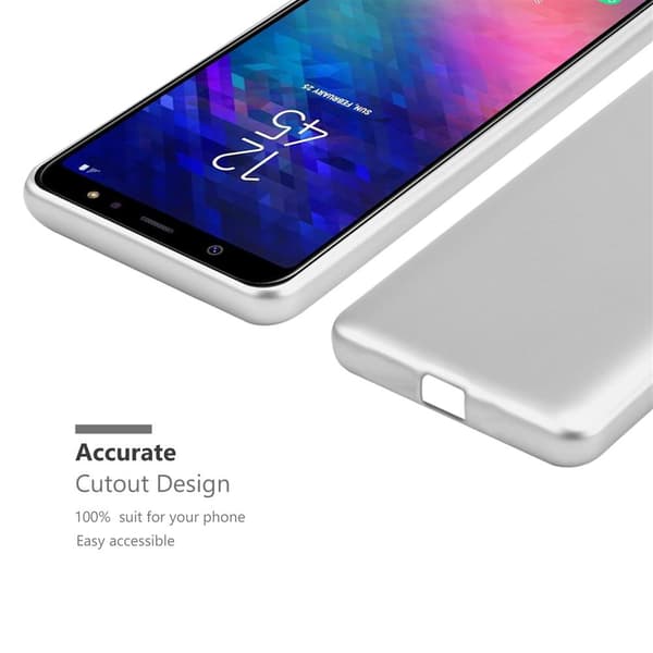 Samsung Galaxy A6 2018 Suojakuori Kotelo valmistettu joustavasta TPU-silikonista