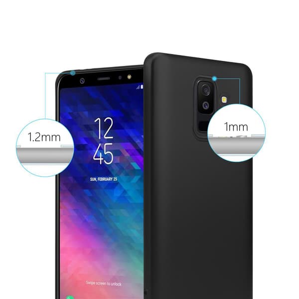 Samsung Galaxy A6 PLUS 2018 Suojakuori Kotelo valmistettu joustavasta TPU-silikonista