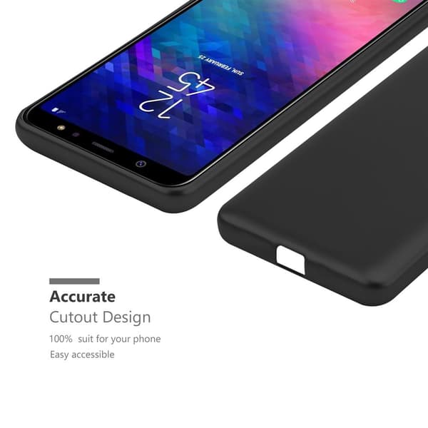 Samsung Galaxy A6 PLUS 2018 Suojakuori Kotelo valmistettu joustavasta TPU-silikonista