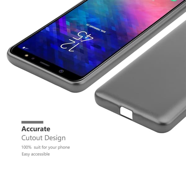 Samsung Galaxy A6 PLUS 2018 Suojakuori Kotelo valmistettu joustavasta TPU-silikonista