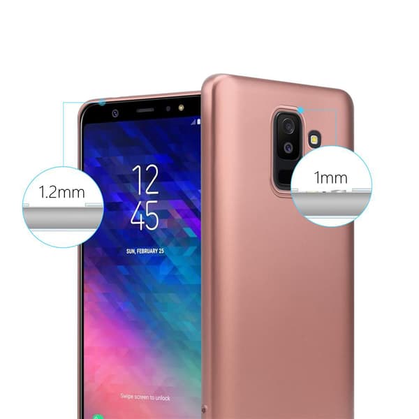 Samsung Galaxy A6 PLUS 2018 Suojakuori Kotelo valmistettu joustavasta TPU-silikonista