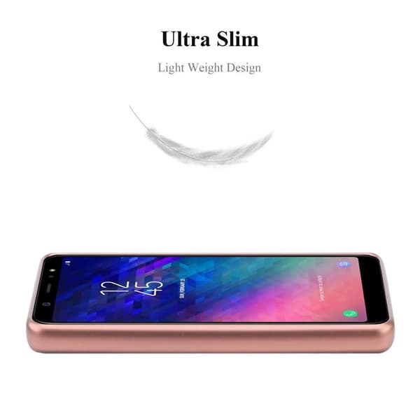 Samsung Galaxy A6 PLUS 2018 Skal Fodral Mobilskydd av flexibelt TPU-silikon