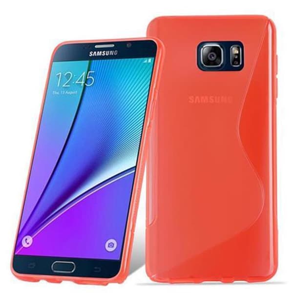 Samsung Galaxy NOTE 5 Skal Fodral Skal Mobilskydd av flexibelt TPU-silikon Case Cover