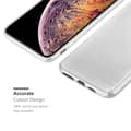 Pikkukuva 6 / 6: iPhone XS MAX Suojakuori Suojakotelo joustavasta TPU-silikonista harjatulla muotoilulla