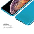 Pikkukuva 6 / 6: iPhone XS MAX Suojakuori Suojakotelo joustavasta TPU-silikonista harjatulla muotoilulla