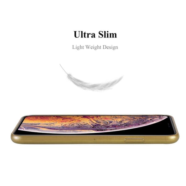 iPhone XS MAX Suojakuori Suojakotelo joustavasta TPU-silikonista harjatulla muotoilulla