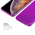 Pikkukuva 6 / 6: iPhone XS MAX Suojakuori Suojakotelo joustavasta TPU-silikonista harjatulla muotoilulla