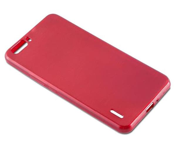 Honor 6 PLUS Suojakuori Suojakotelo joustavasta TPU-silikonista harjatulla muotoilulla