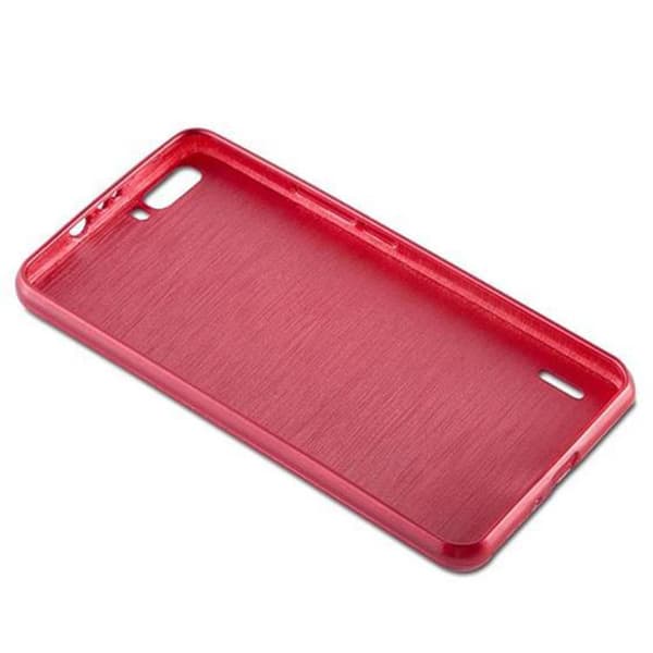 Honor 6 PLUS Suojakuori Suojakotelo joustavasta TPU-silikonista harjatulla muotoilulla