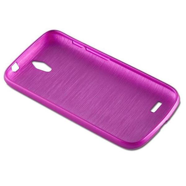 Huawei ASCEND G610 Suojakuori Suojakotelo joustavasta TPU-silikonista harjatulla muotoilulla